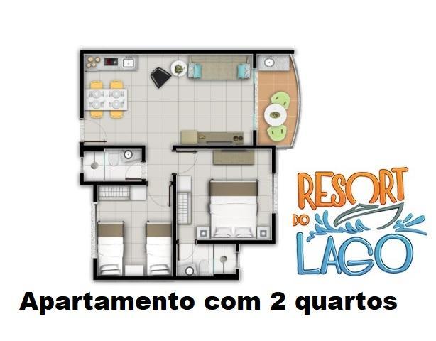 Resort Do Lago 1 ou 2 QUARTOS Caldas Novas Extérieur photo